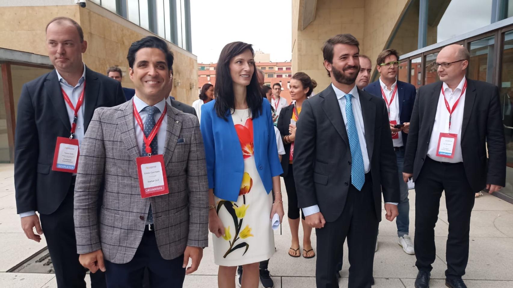 García-Gallardo llega a Startup 2022 acompañado de la comisaria europea