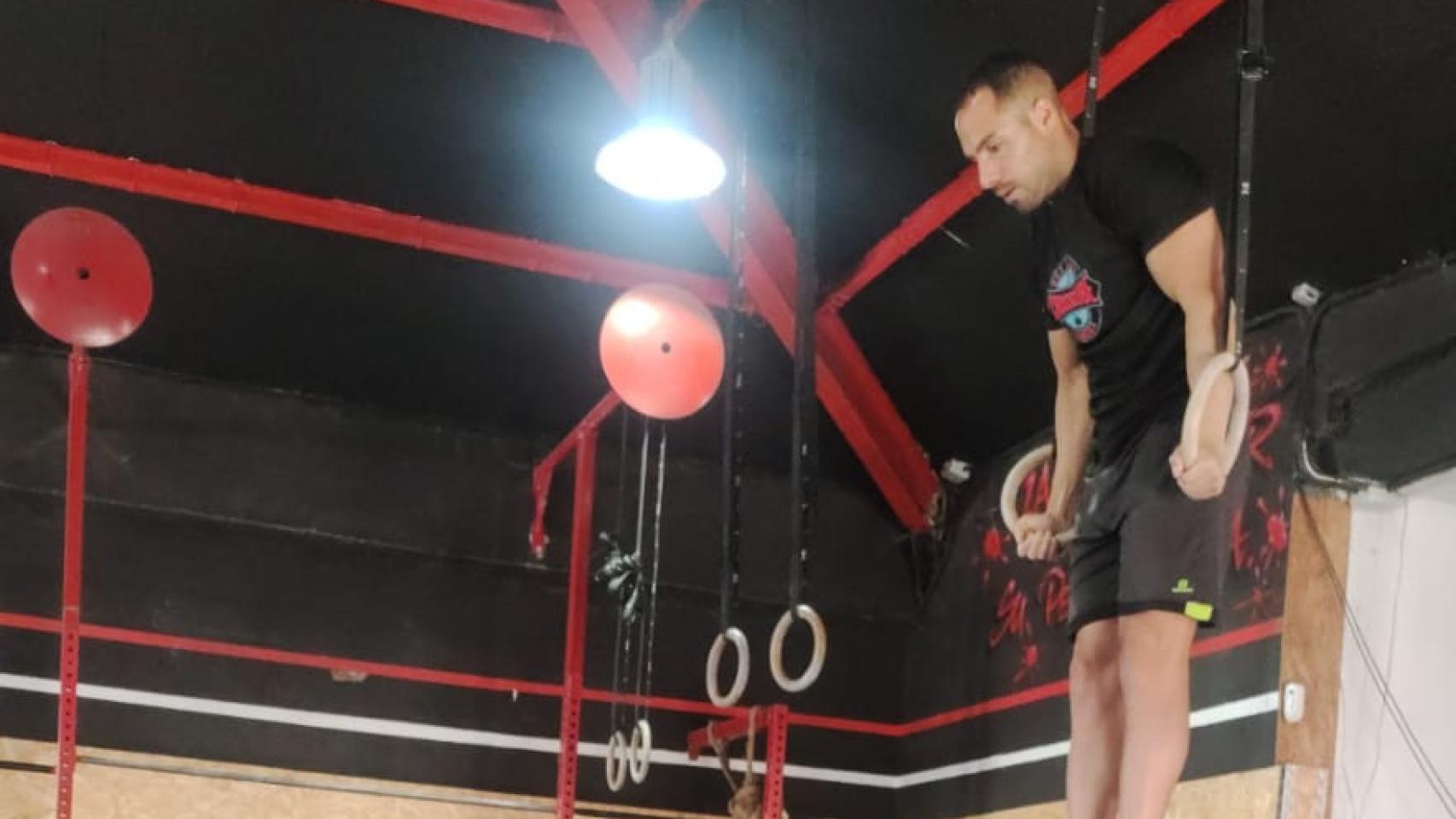 El gimnasta olímpico Manuel Carballo