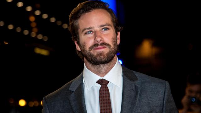 El actor Armie Hammer en Londres en 2016.