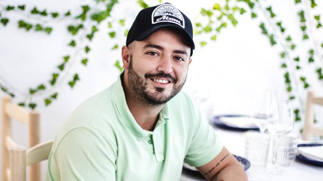 El actor y ahora exitoso empresario Aarón Guerrero en una imagen de archivo tomada en octubre de 2020.