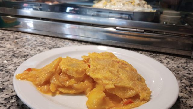Tortilla de patatas del Café-Bar Manila, en A Coruña