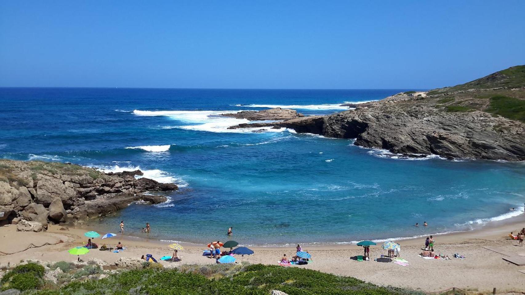 Una playa de Cerdeña.