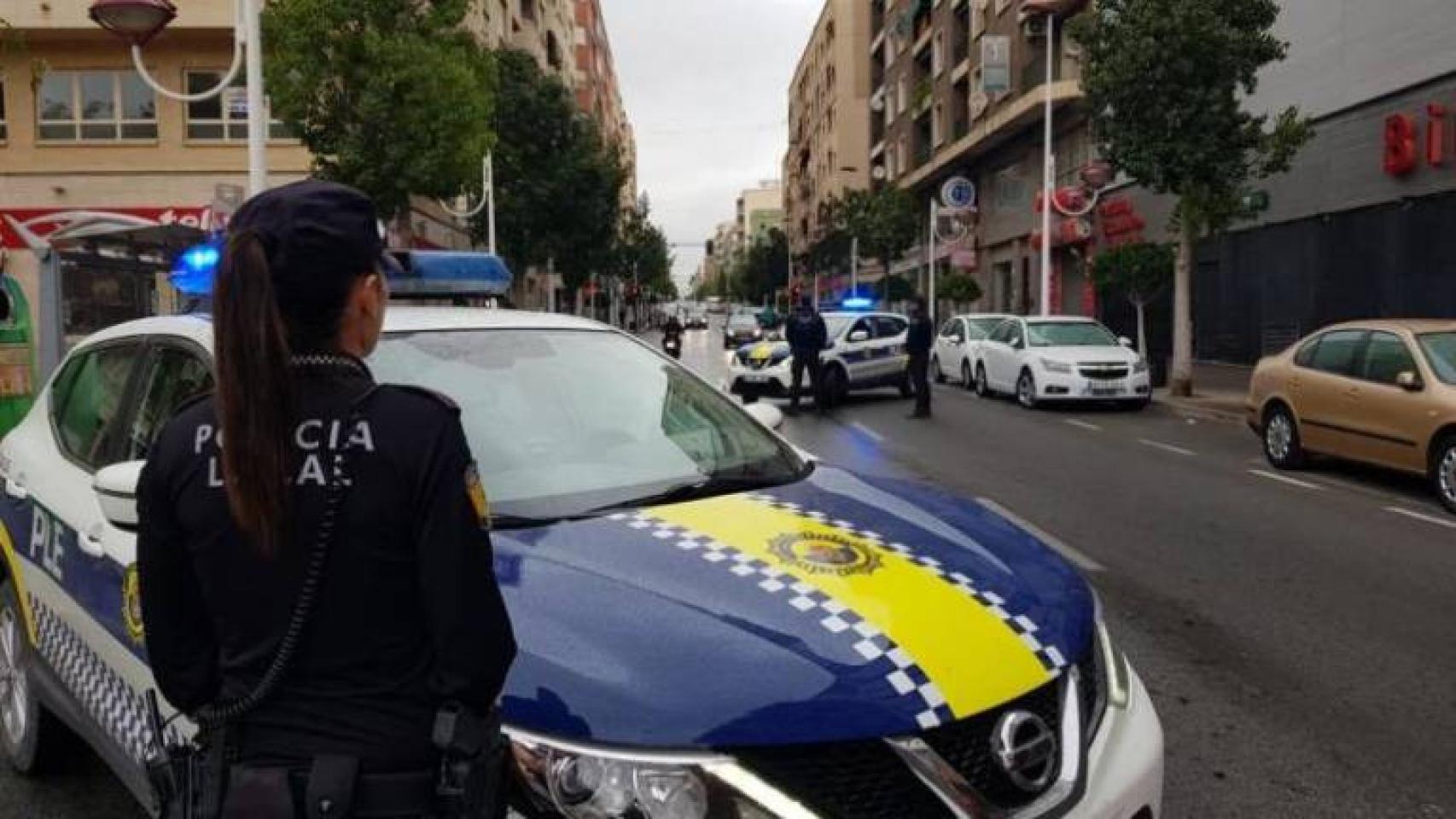 Imagen de archivo de la Policía Local de Elche.