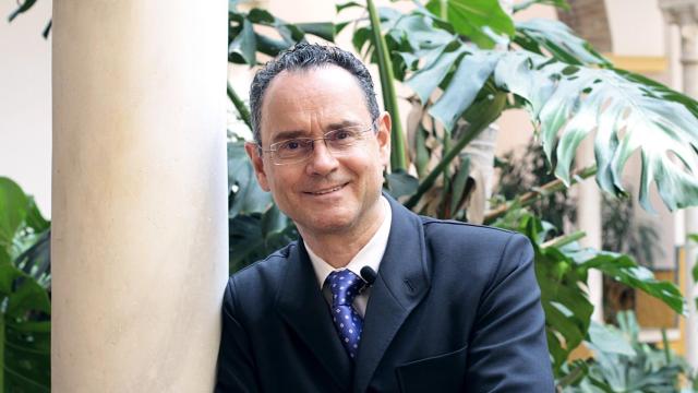 Pedro Baños en un primer plano