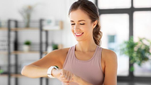 Relojes inteligentes redondos para mujer