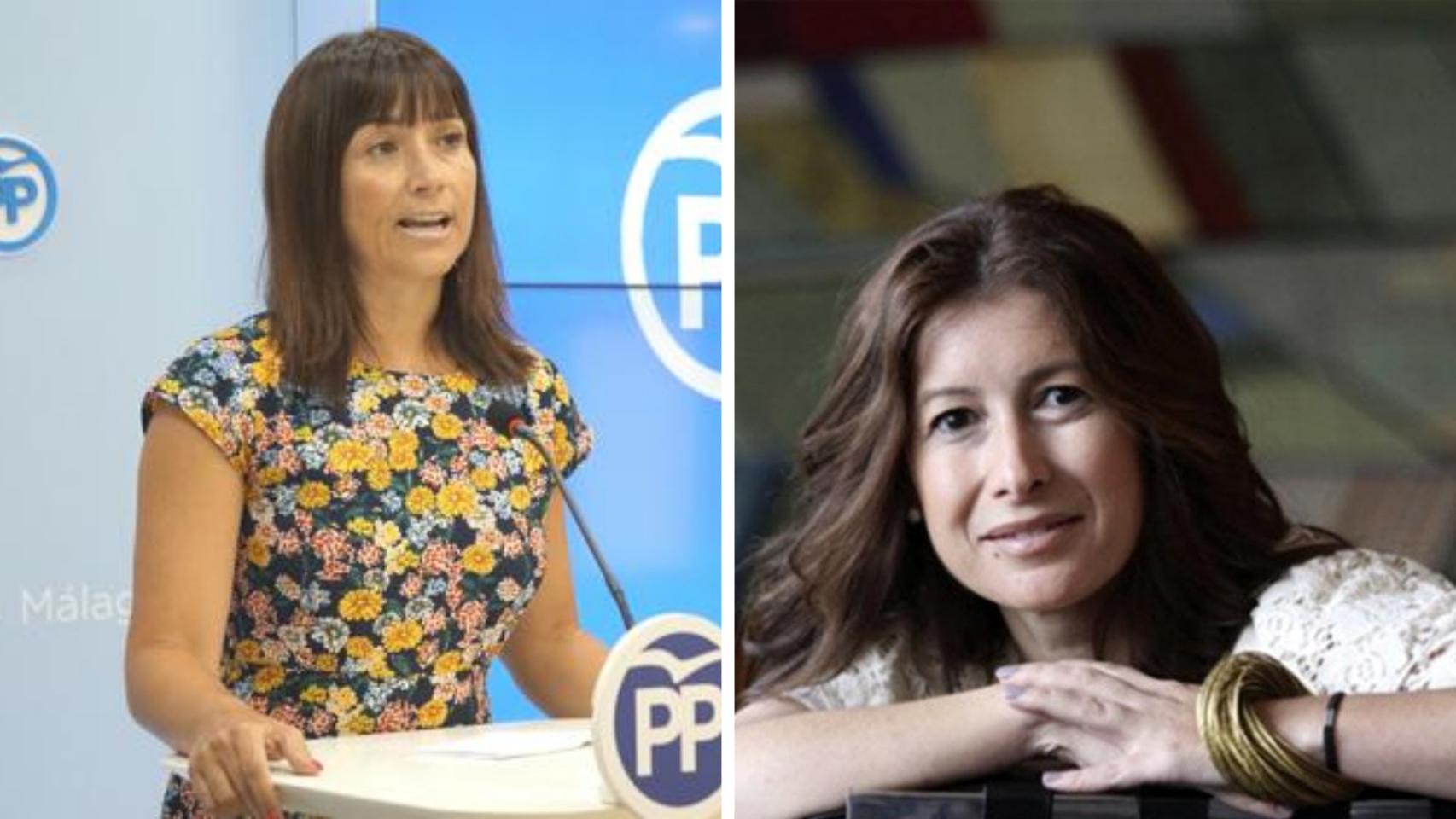 Las dos concejalas.