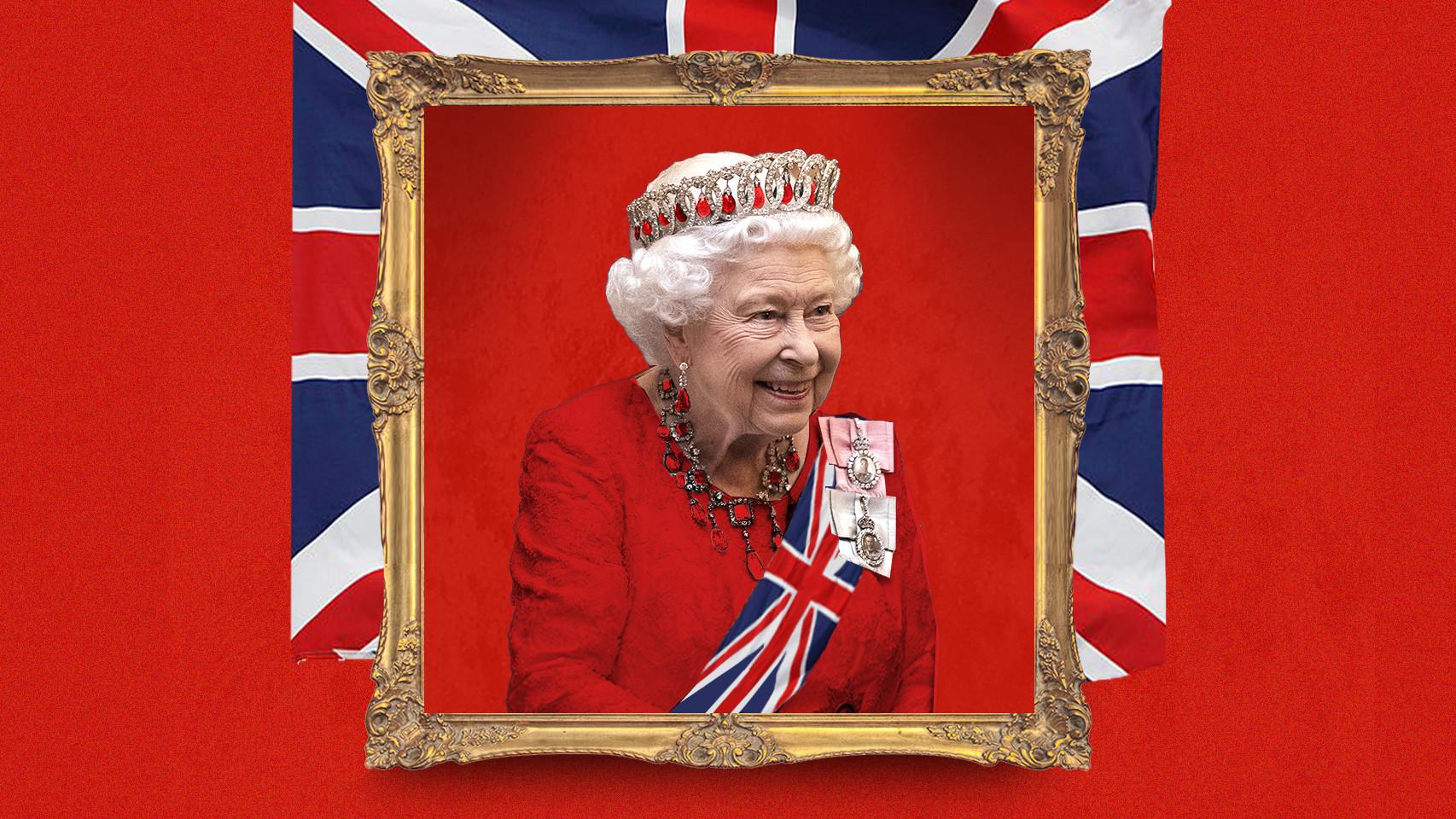 La reina Isabel II de Inglaterra.