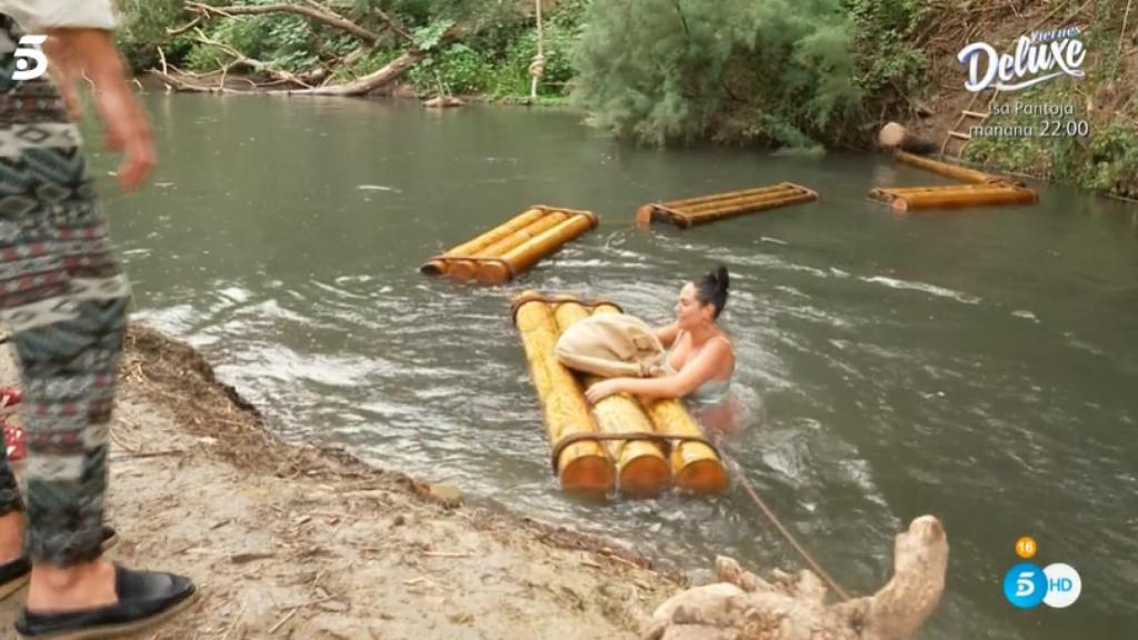 Steisy, en el paso flotante.