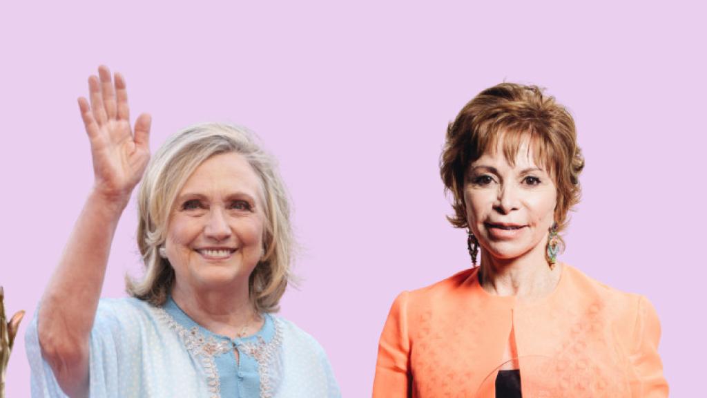 Michelle Obama, Hillary Clinton e Isabel Allende.