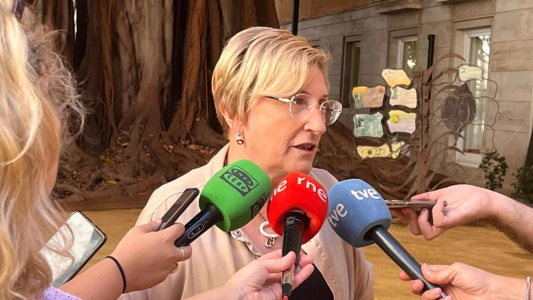 La síndica del PSPV en Les Corts Valencianes y exconsellera de Sanidad, Ana Barceló