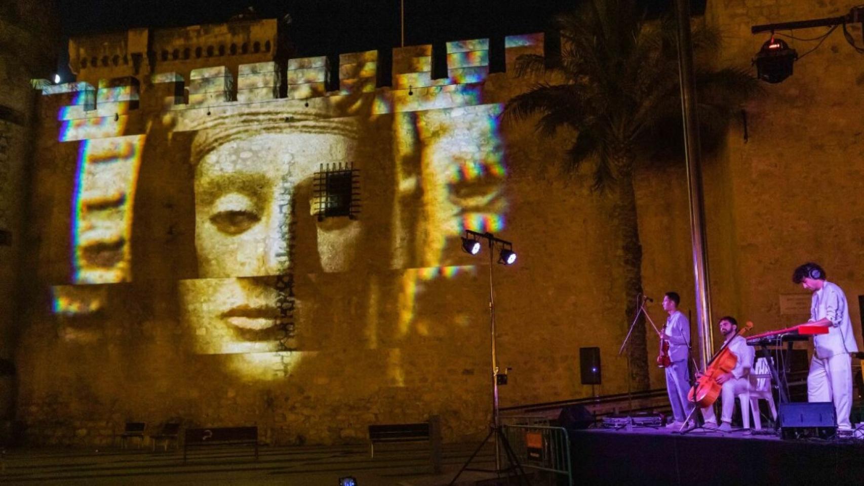 El Ayuntamiento proyectó un vídeo de la Dama con motivo del 125 aniversario de su hallazgo.