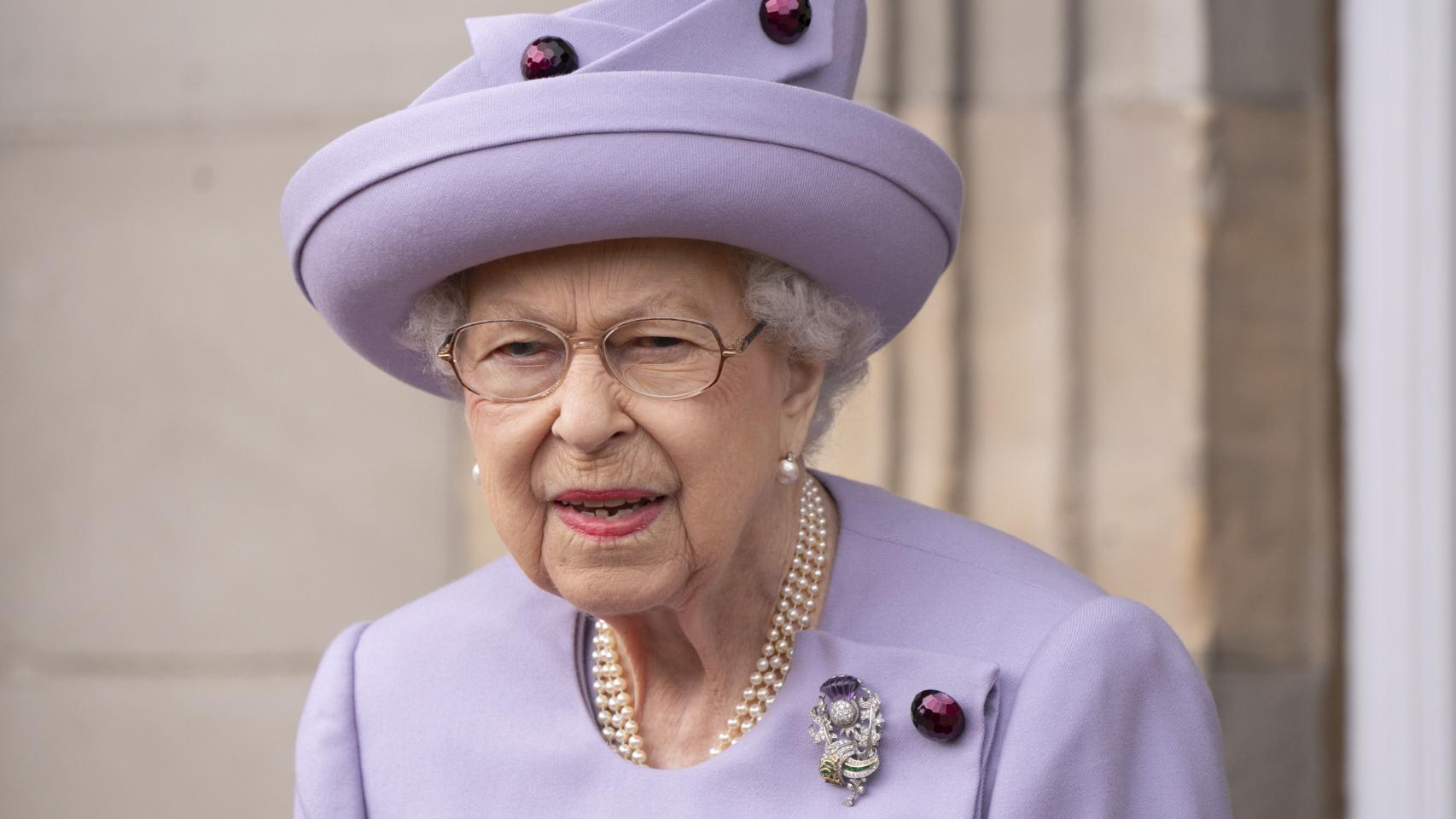 Isabel II, en un acto en Edimburgo.