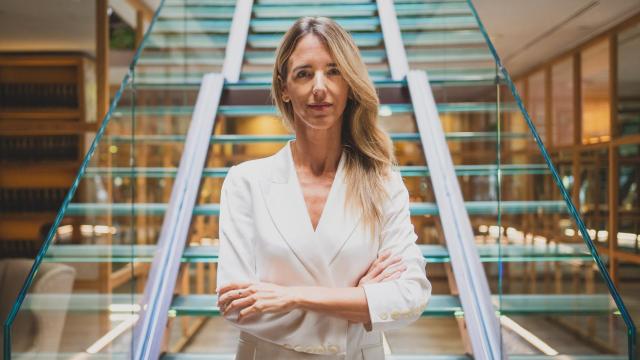 Cayetana Álvarez de Toledo, en el Hotel Urso de Madrid, esta semana, durante la entrevista con EL ESPAÑOL.