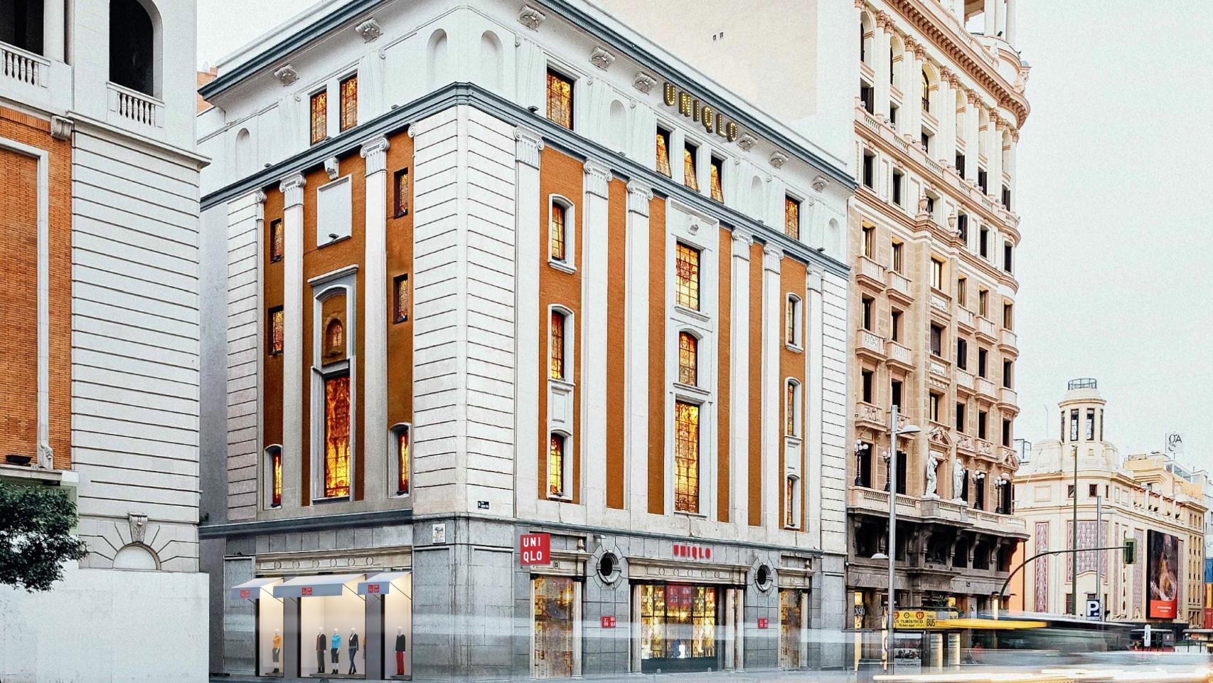 La nueva tienda de Uniqlo se ubicará en el número 37 de la Gran Vía.