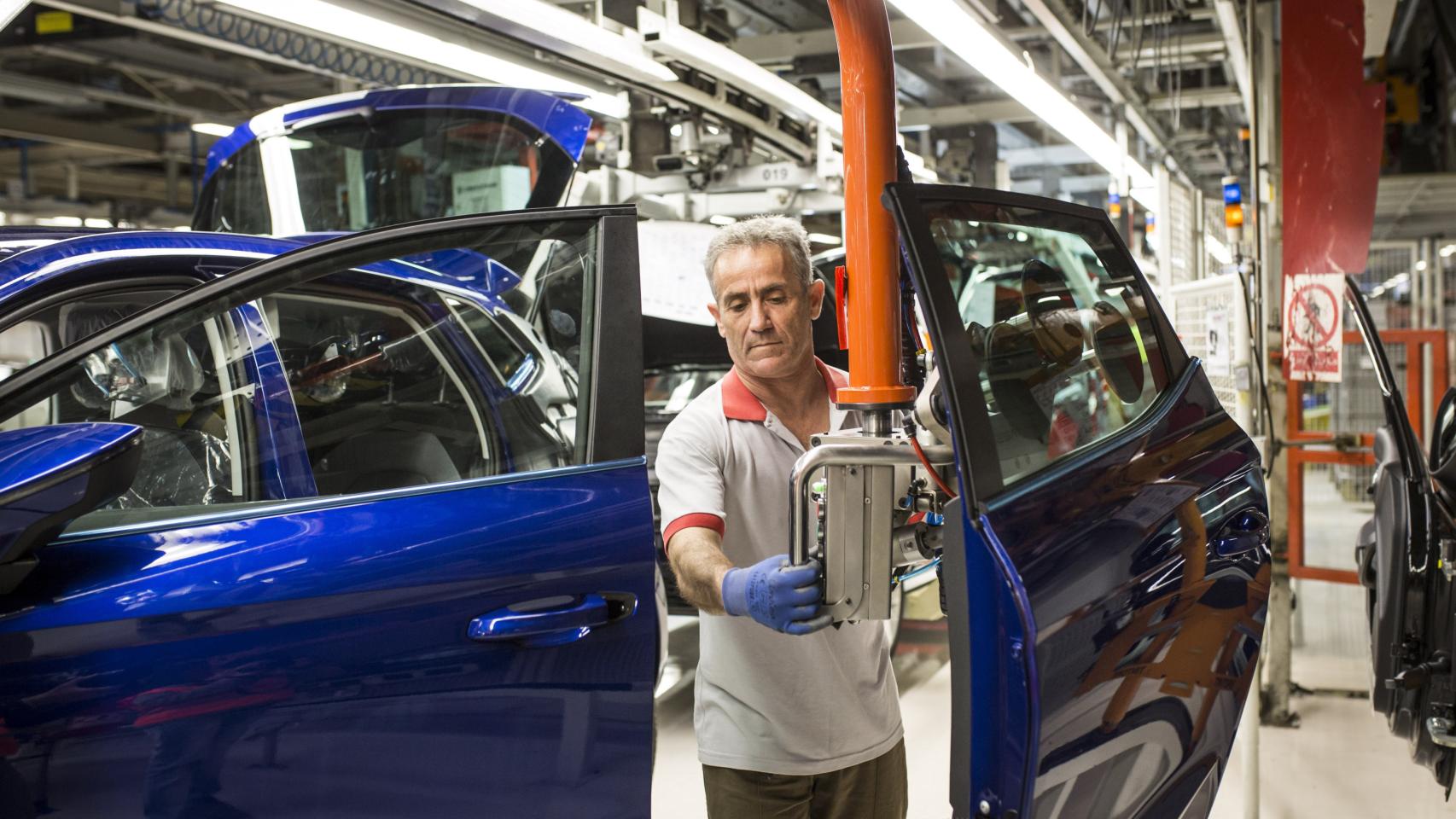 Producción en la planta de Seat en Martorell (Barcelona).
