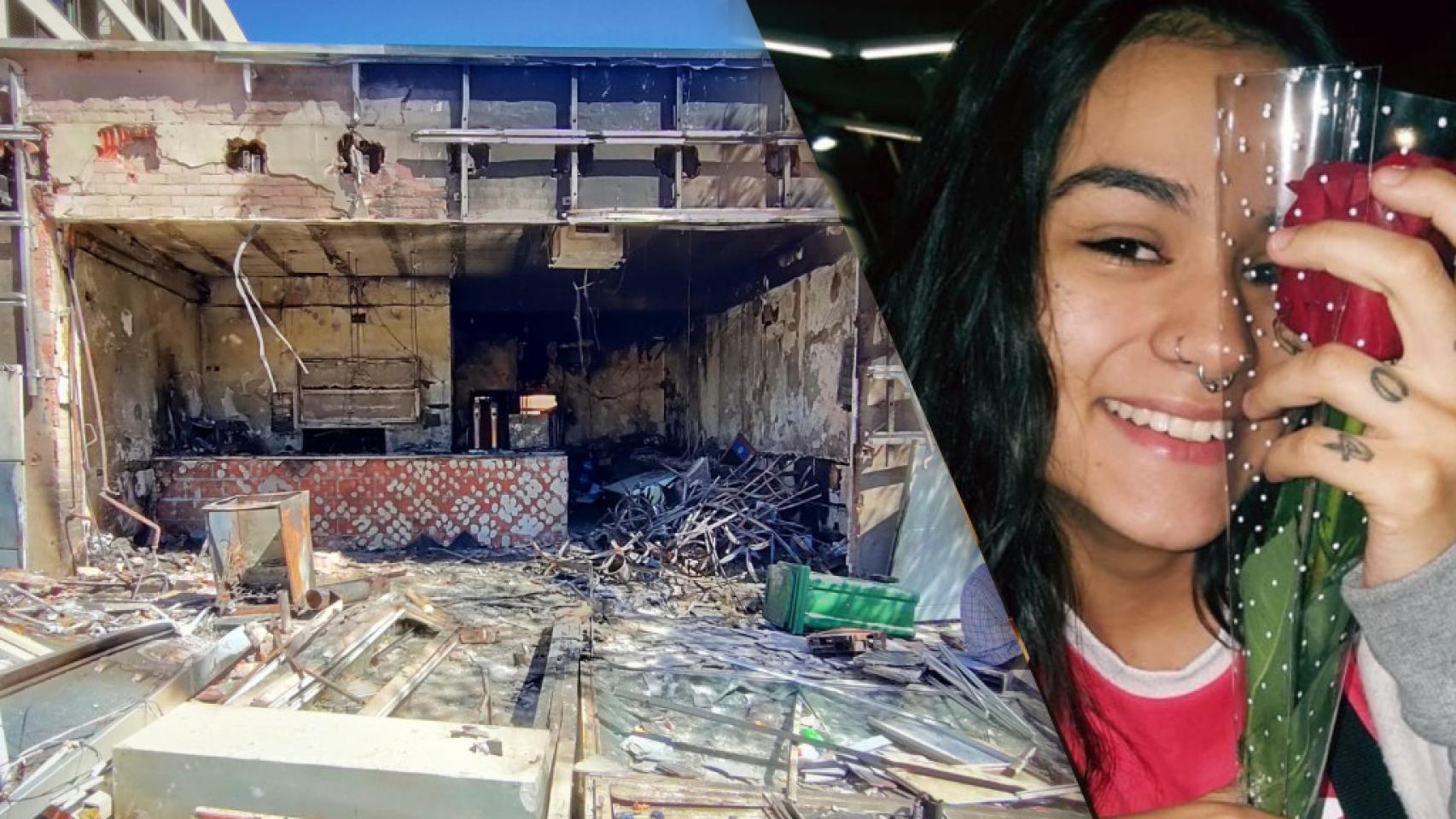 Daniela Giraldo, fallecida en la explosión del bar la Oficina 28.