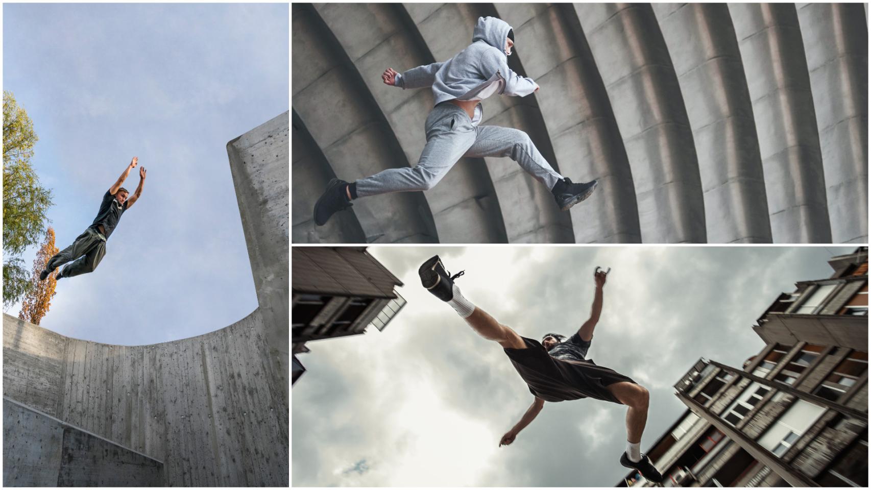Vigo a través de saltos y acrobacias: así se vive el ‘parkour’ en las calles de la ciudad