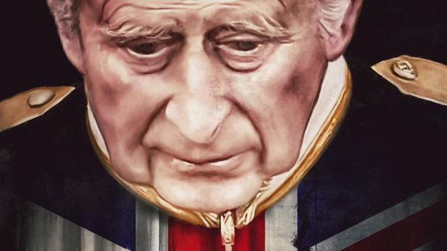 Carlos III e Isabel II.