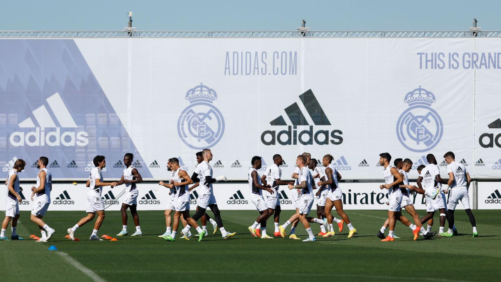 Entrenamiento del Real Madrid