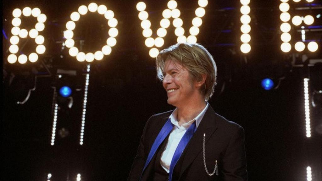 David Bowie en Chicago en 2002.
