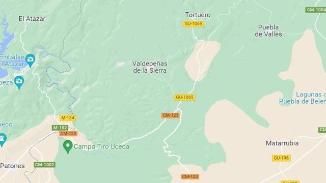 Un joven es trasladado al hospital tras sufrir un accidente de escalada en Guadalajara