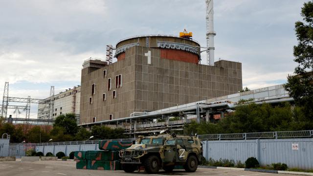 Central nuclear de Zaporiyia, en Ucrania.