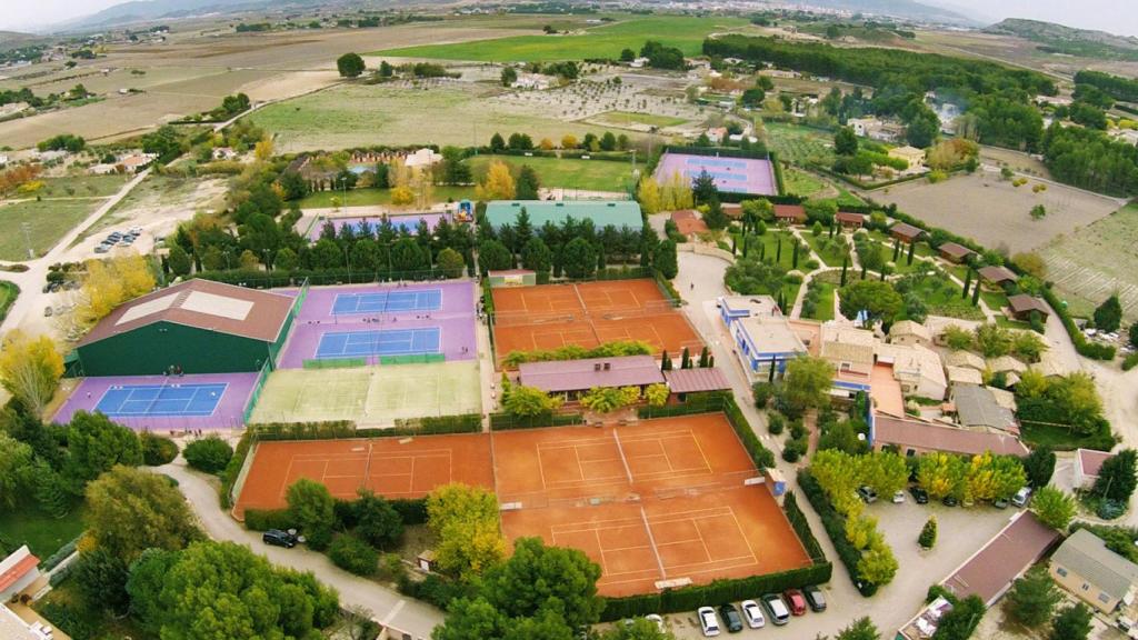 Terrenos de la academia Equelite, en imagen de archivo.