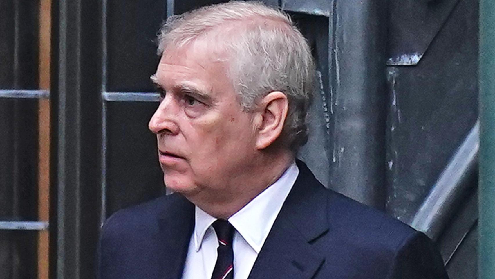 El príncipe Andrés en un acto público en Londres, en marzo de 2022.