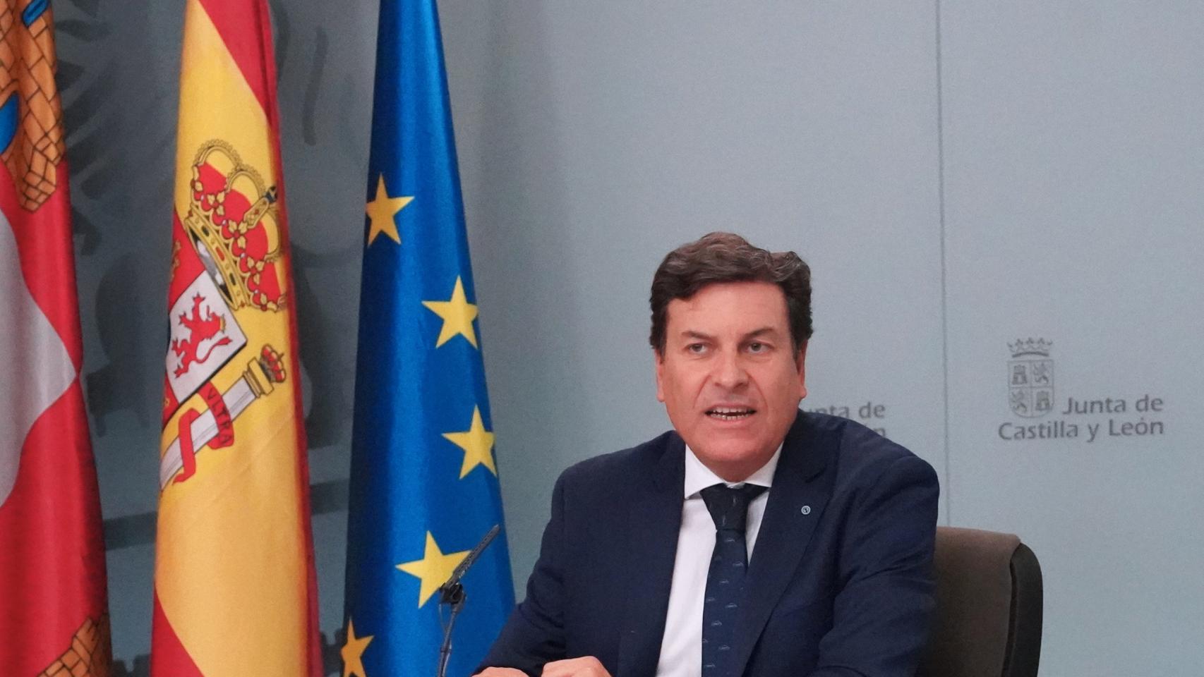Carlos Fernández Carriedo, consejero de Economía y Hacienda, en una imagen de archivo