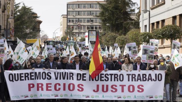 Manifestación de Asaja
