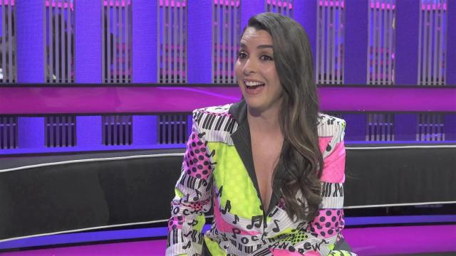 Ruth Lorenzo, en el plató de 'Veo cómo cantas'