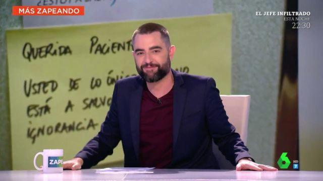Dani Mateo continúa desaparecido de 'Zapeando': la razón que le ausenta de laSexta