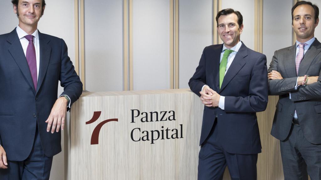 Gustavo Trillo, Ricardo Cañete y Maximiano Pablos, miembros de Panza Capital.