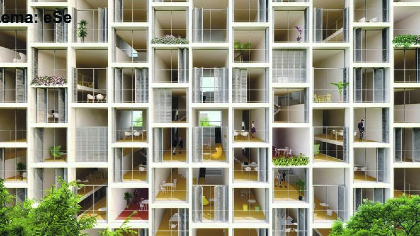 Diseño del edificio ESE.