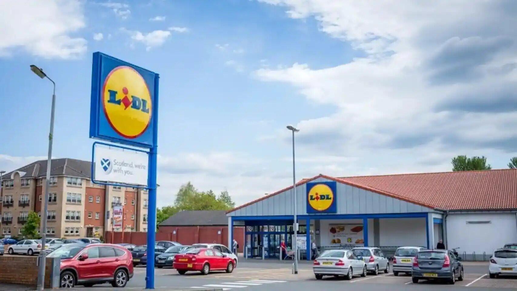 Un supermercado de Lidl.