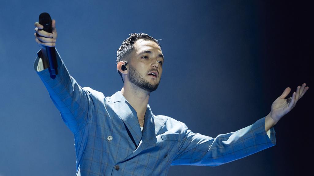 C. Tangana, el jueves, en su actuación del Andalucía Big Festival.