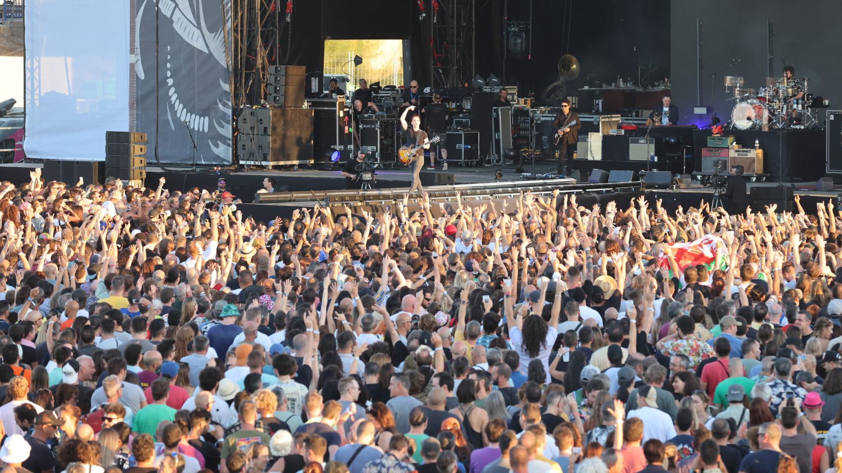 Stereophonics, en su actuación del Andalucía Big Festival.