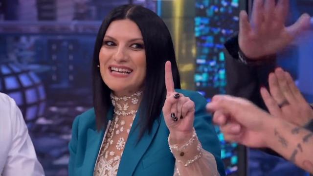 Laura Pausini en 'El Hormiguero'.