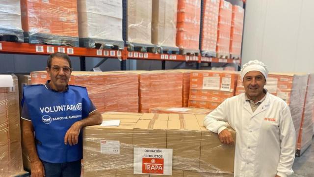 Donación de 2.000 bombones de Chocolates Trapa