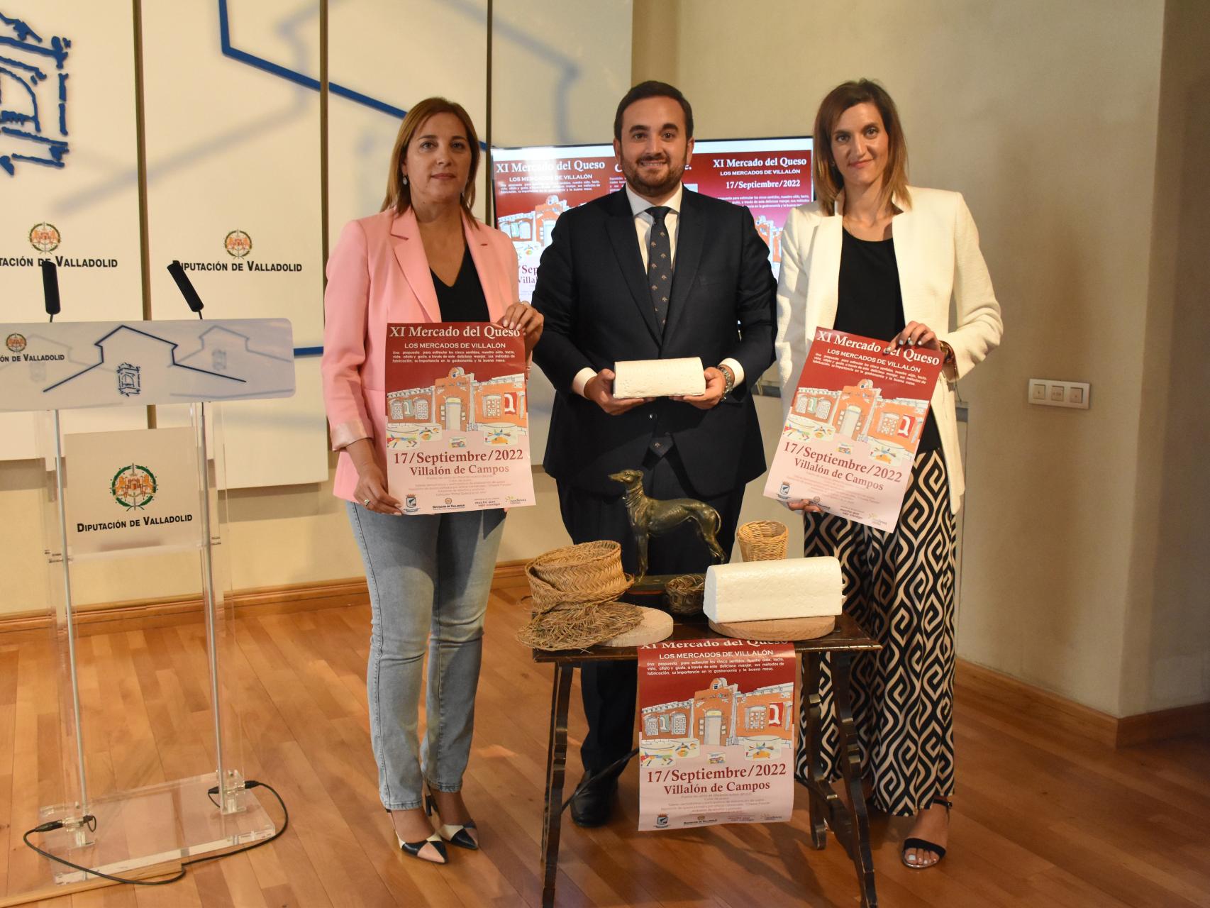 Presentación de la Feria del Queso de Villalón