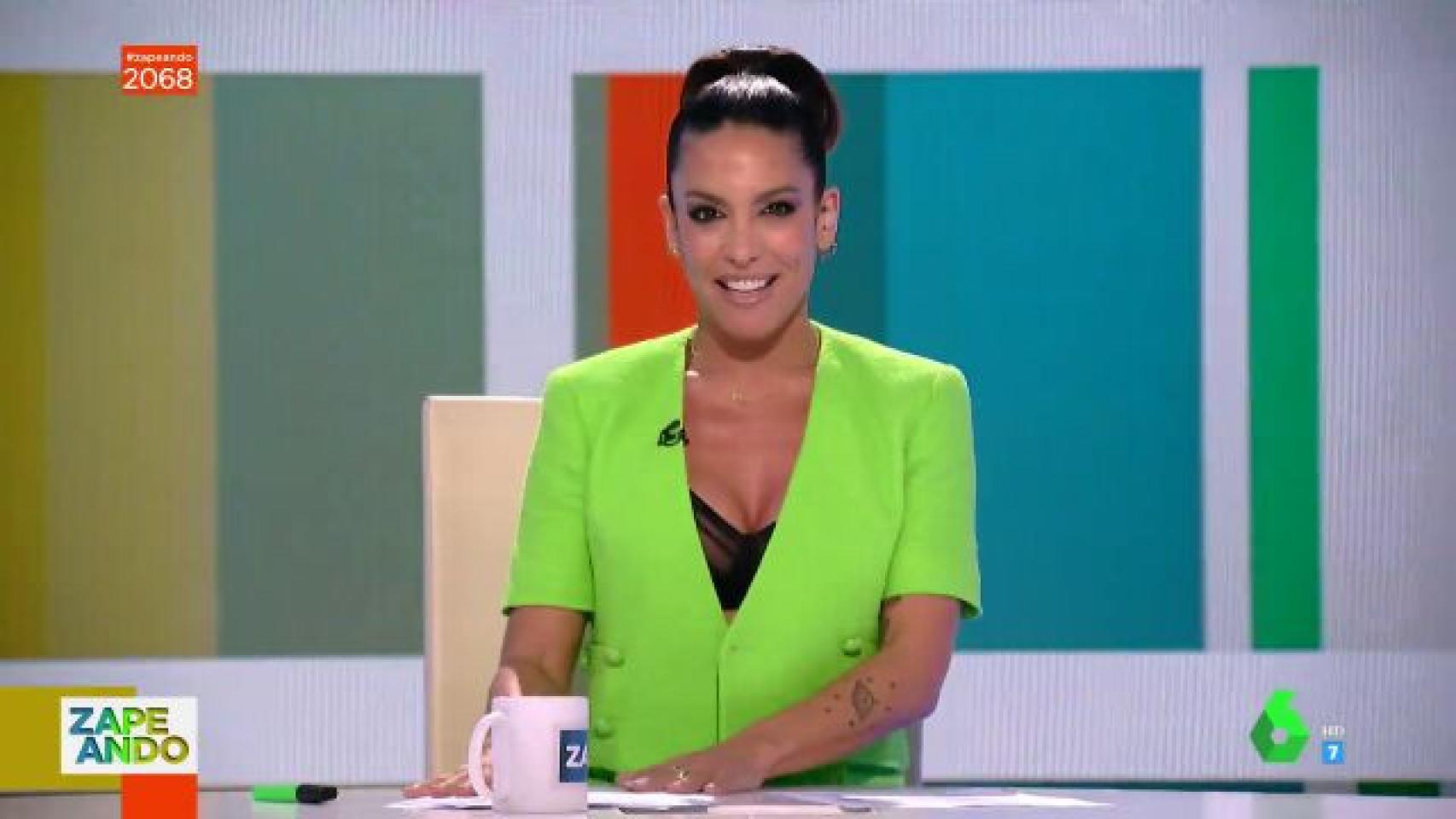 El éxito de Lorena Castell, la perfecta sustituta de Dani Mateo en 'Zapeando' y estrella en 'MasterChef'