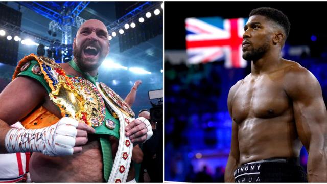 Anthony Joshua y Tyson Fury