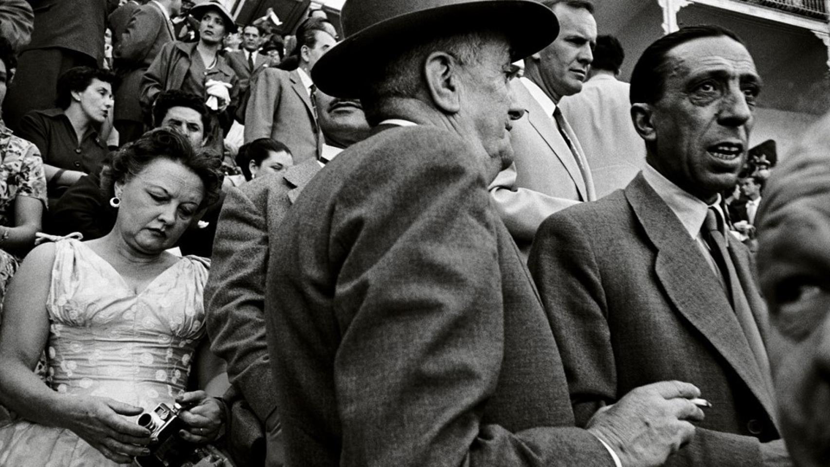 William Klein: 'Plaza de toros de Las Ventas', 1956. Colección La Fábrica