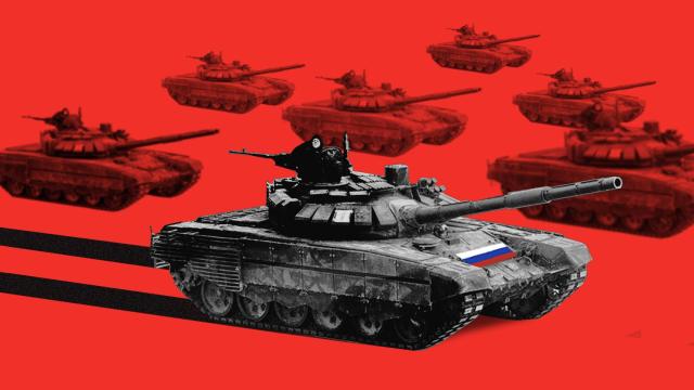 Montaje con el T-72b3, uno de los modelos más abatidos.