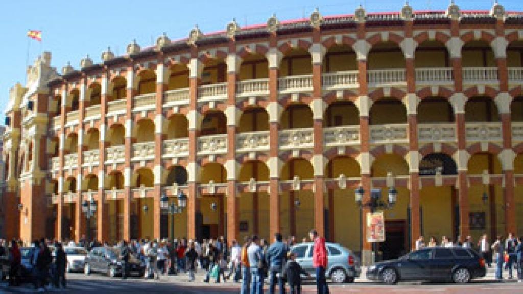 La plaza de toros de Zaragoza.