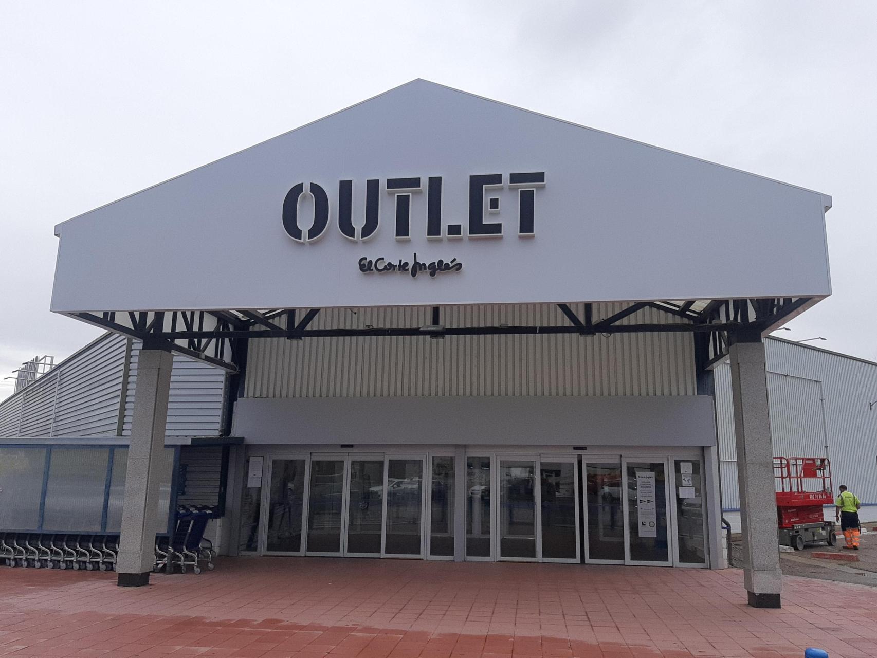 El nuevo outlet de El Corte Inglés en Arroyo de la Encomienda.