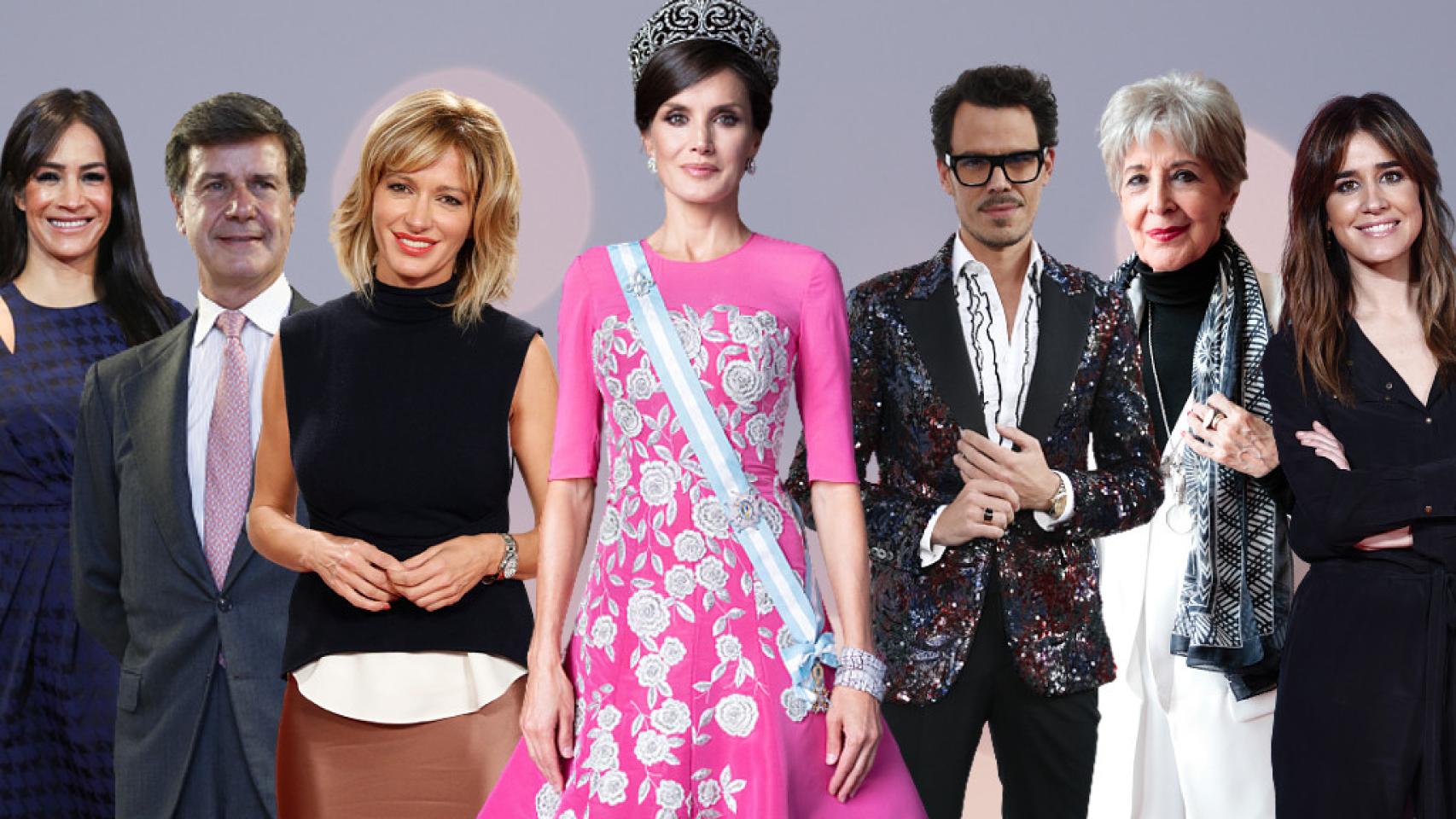 La reina Letizia en un montaje de JALEOS.