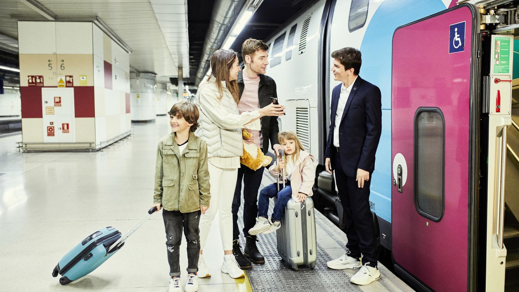 Presentación de los trenes lowcost.