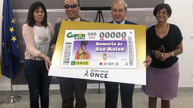 La ONCE dedica uno de sus cupones a la romería de San Mateo de Lugo.