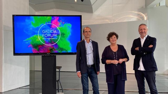 Presentación de los espacios de gastronomía líquida del Galicia Fórum Gastronómico.